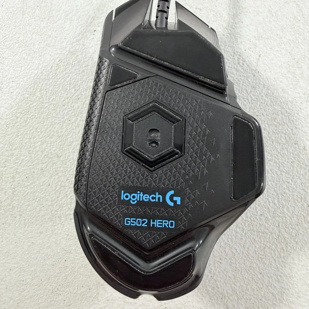 Logitech G502 Hero High Performance Gaming Mouse Wired RBG TESTED WORKING